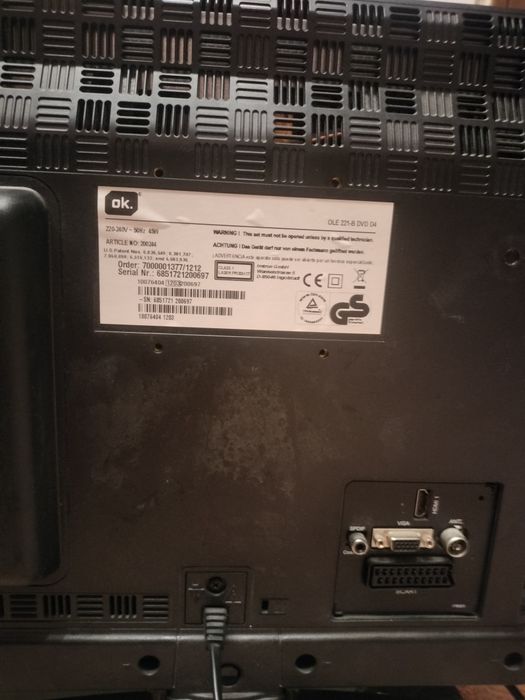 Vând televizor marca OK.
Dispune de DVD