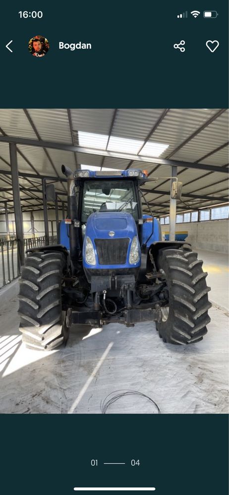 New holland tvt 190