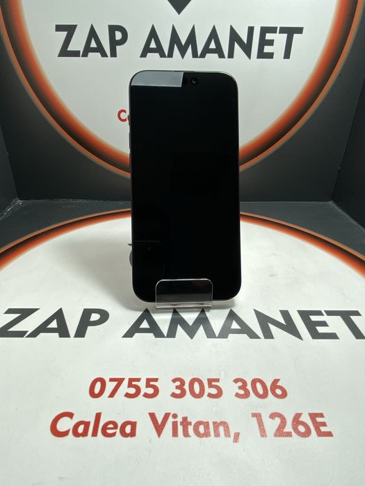 ZAP AMANET VITAN - iPhone 16 Pro Max- 256GB -Black Titanium- Bat 98%