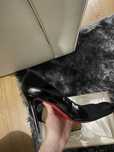 CHRISTIAN LOUBOUTIN Черни лачени 100 обувки на висок ток 37,5