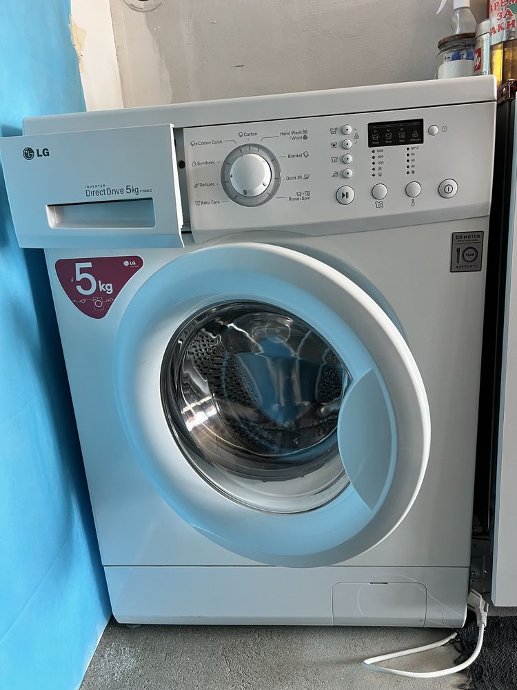 Пералня LG Direct Drive 5кг. Като нова!