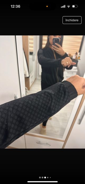 Jacheta neagra Casual