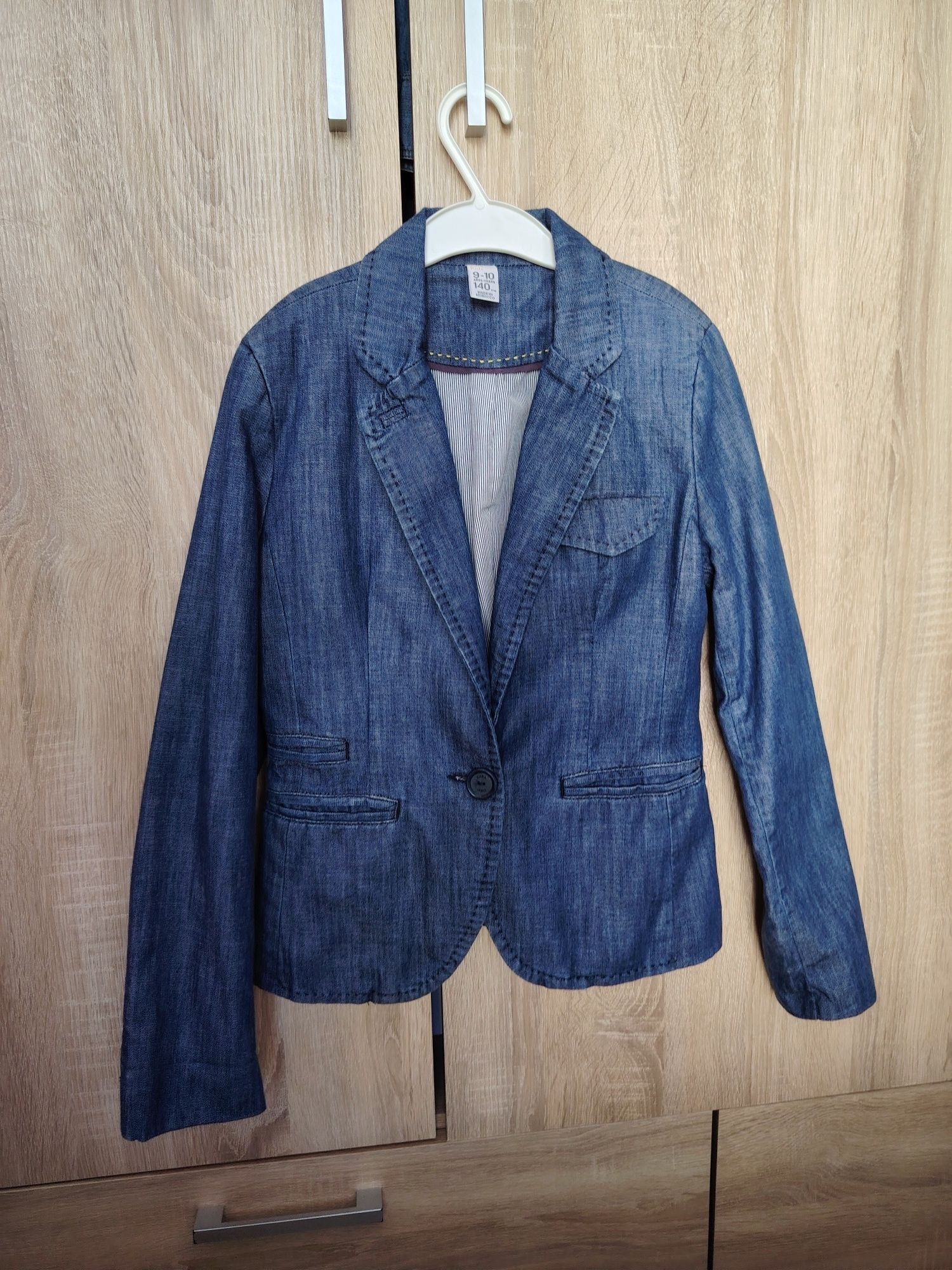 Детско дънково сако Zara
