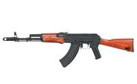 Pusca airsoft de asalt Kalashnikov AK74 EBB FULL METAL/lemn blow-back