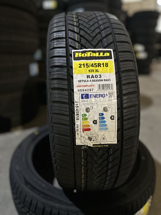 Нови всесезонни ROTALLA RA03 215/45R18 93V XL НОВ DOT БОРД 2154518