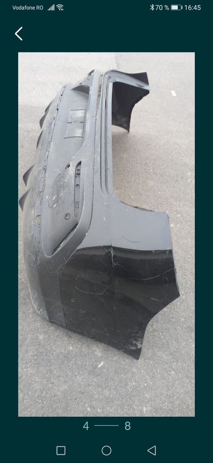 Bara spate aripa far faruri full led Mercedes EQC W293 X293 AMG