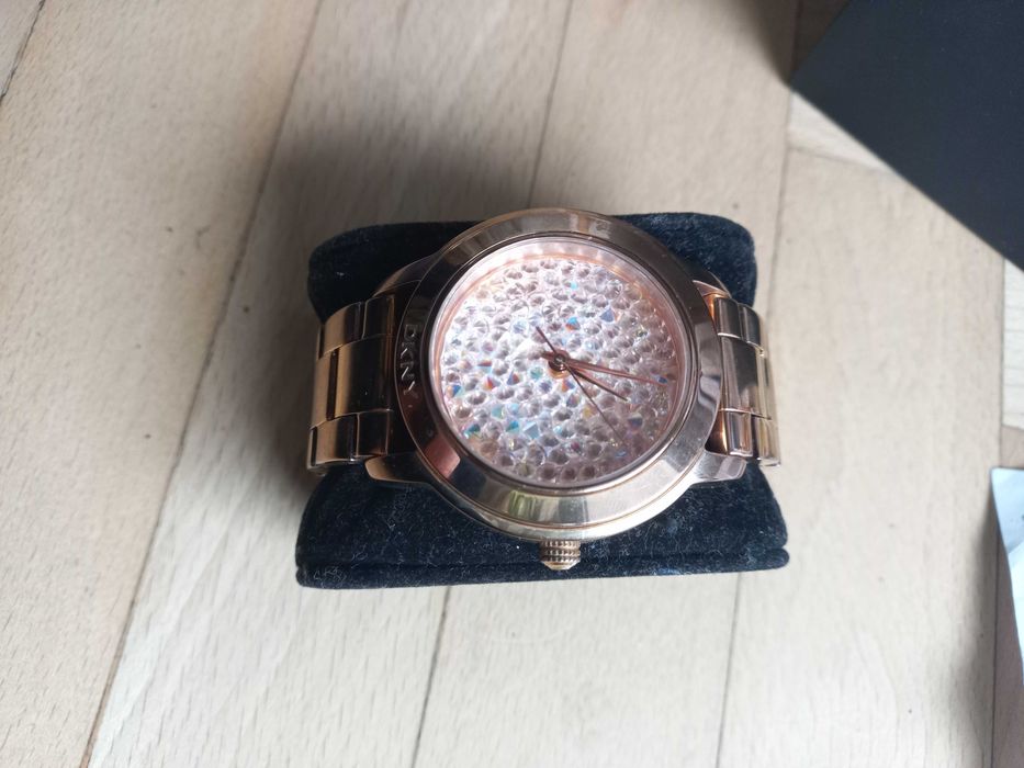 Ceas dama DKNY original roz auriu
