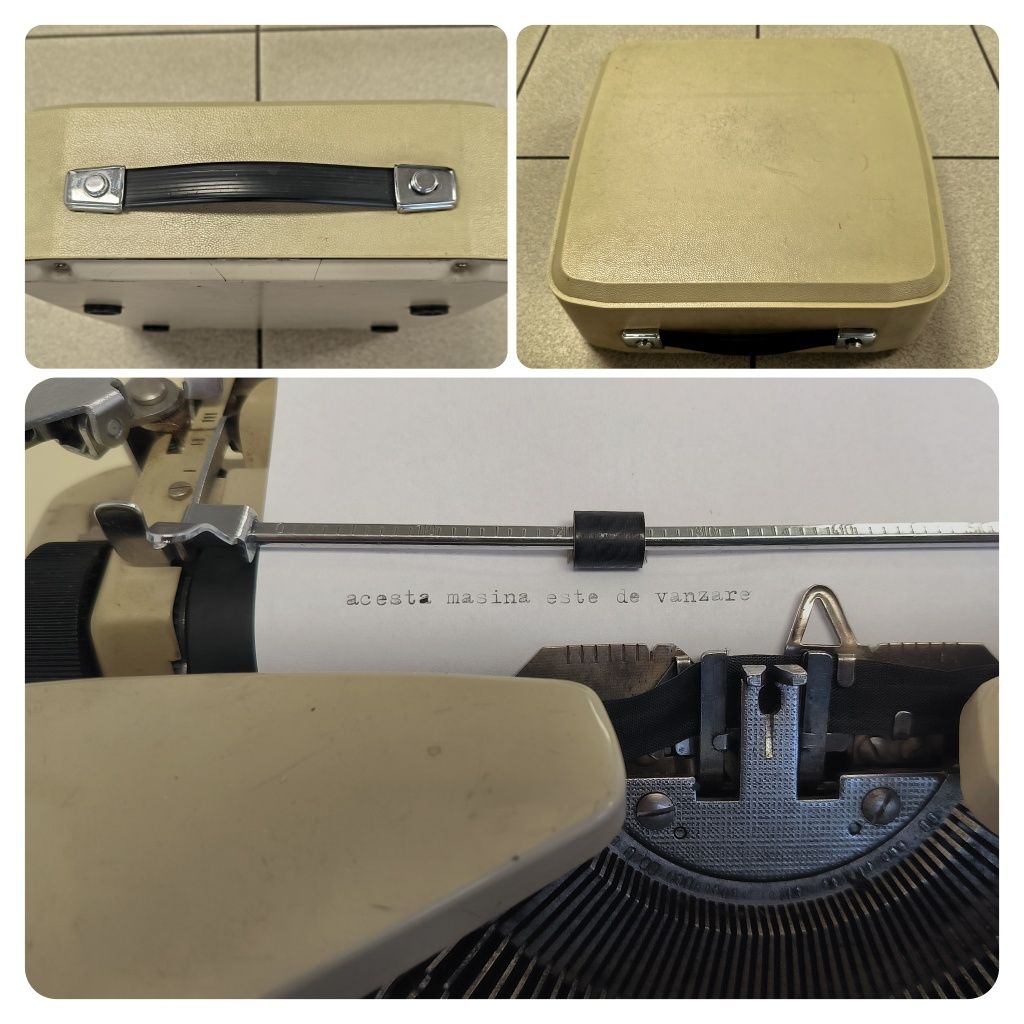 Mașină de scris portabilă INDUS