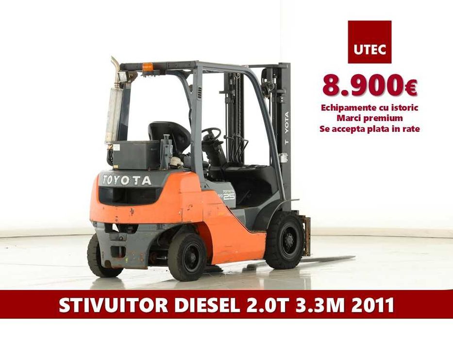Stivuitoare SH Diesel – Garanție și Posibilitate de Rate
