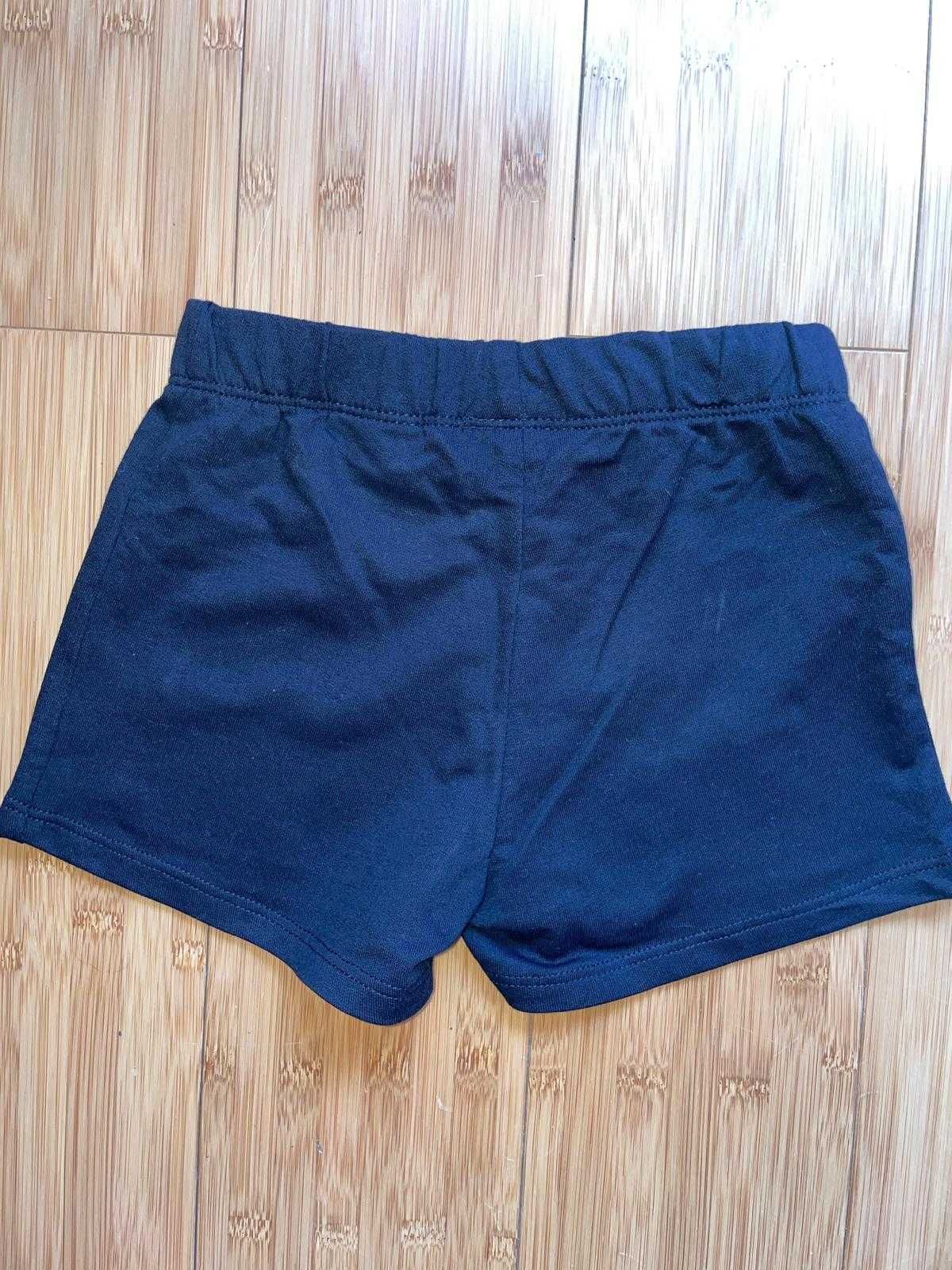 Set 2 perechi pantaloni scurti bumbac fata H&M noi 4 ani!!