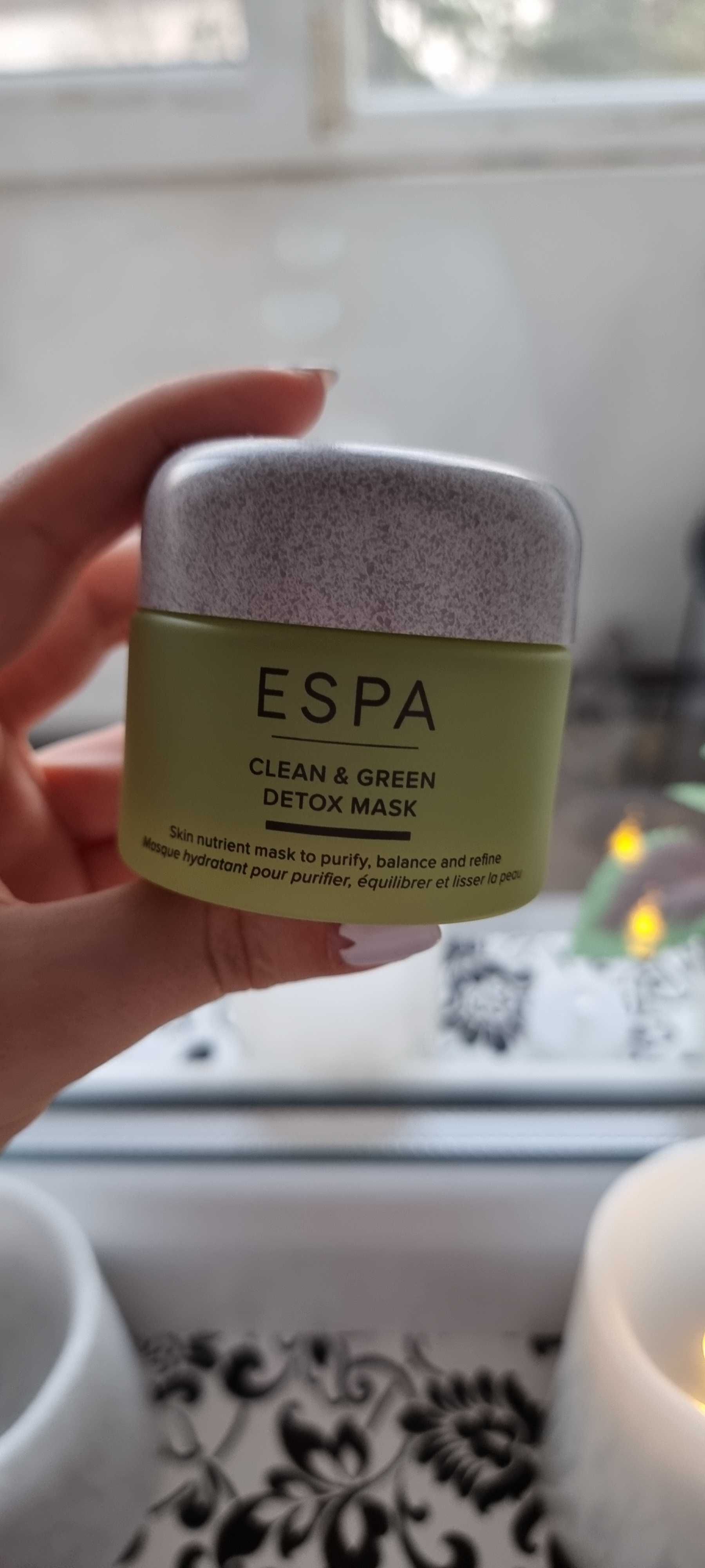 Masca fata DETOX ESPA 50ml - clean&green detox mask