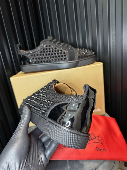 41 42 43 Christian Louboutin Black low negru