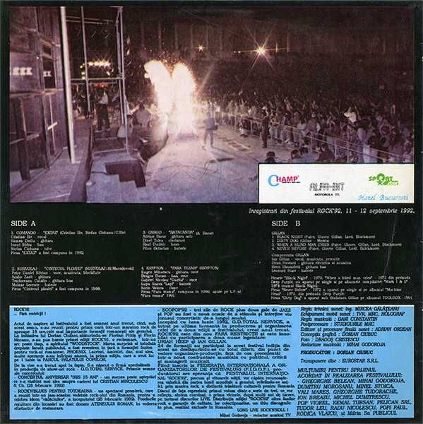 Rock '92 Vol 1 Fara Restrictii - Comando Survolaj Cargo Krypton Gillan