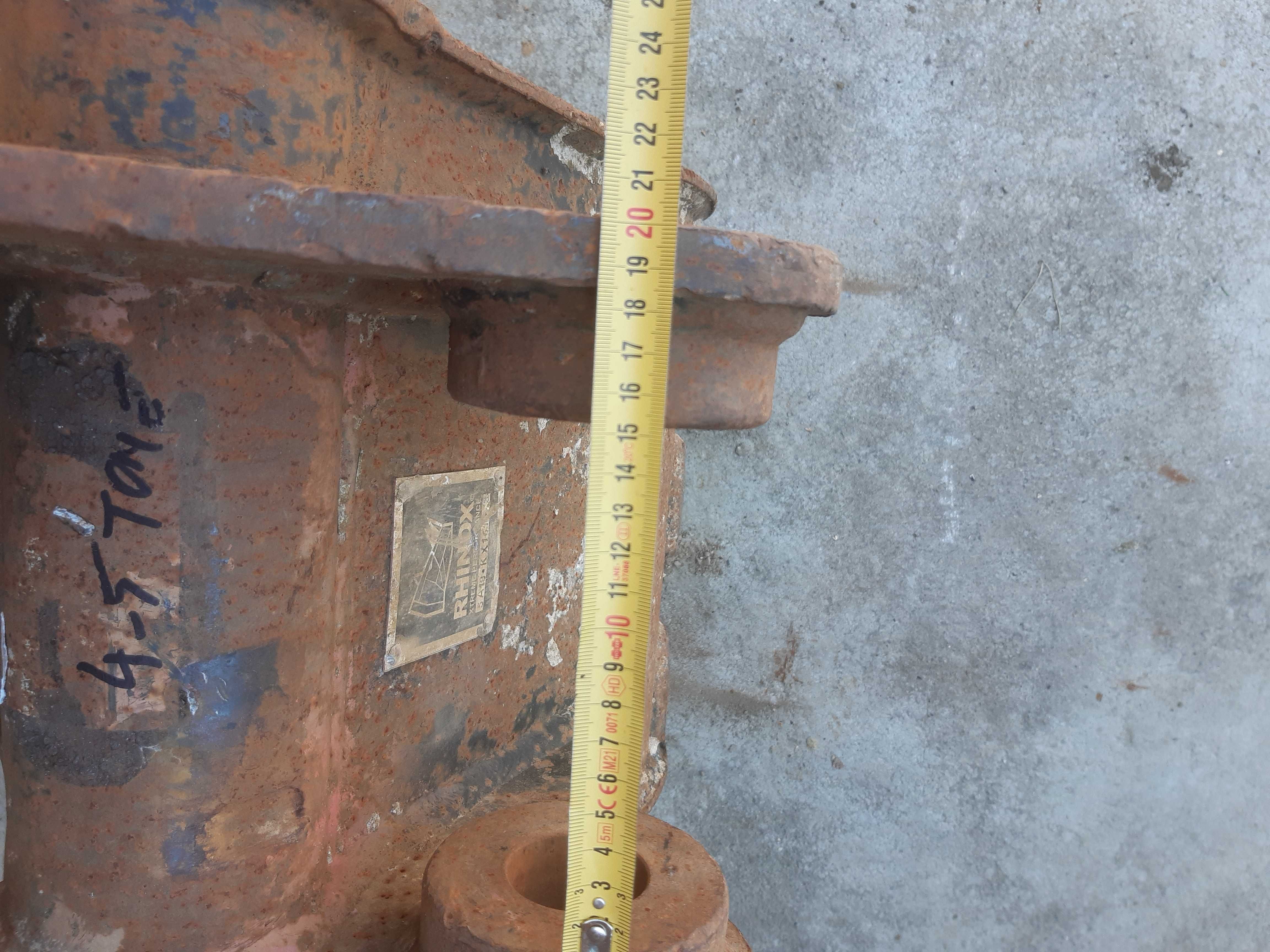 Cupa 40 cm miniexcavator 4 - 5  tone