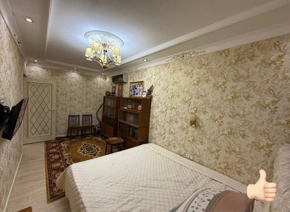 Ц-1 3//2//4 mebel+техника EVRO Срочно balkon-2*6 77квадрат