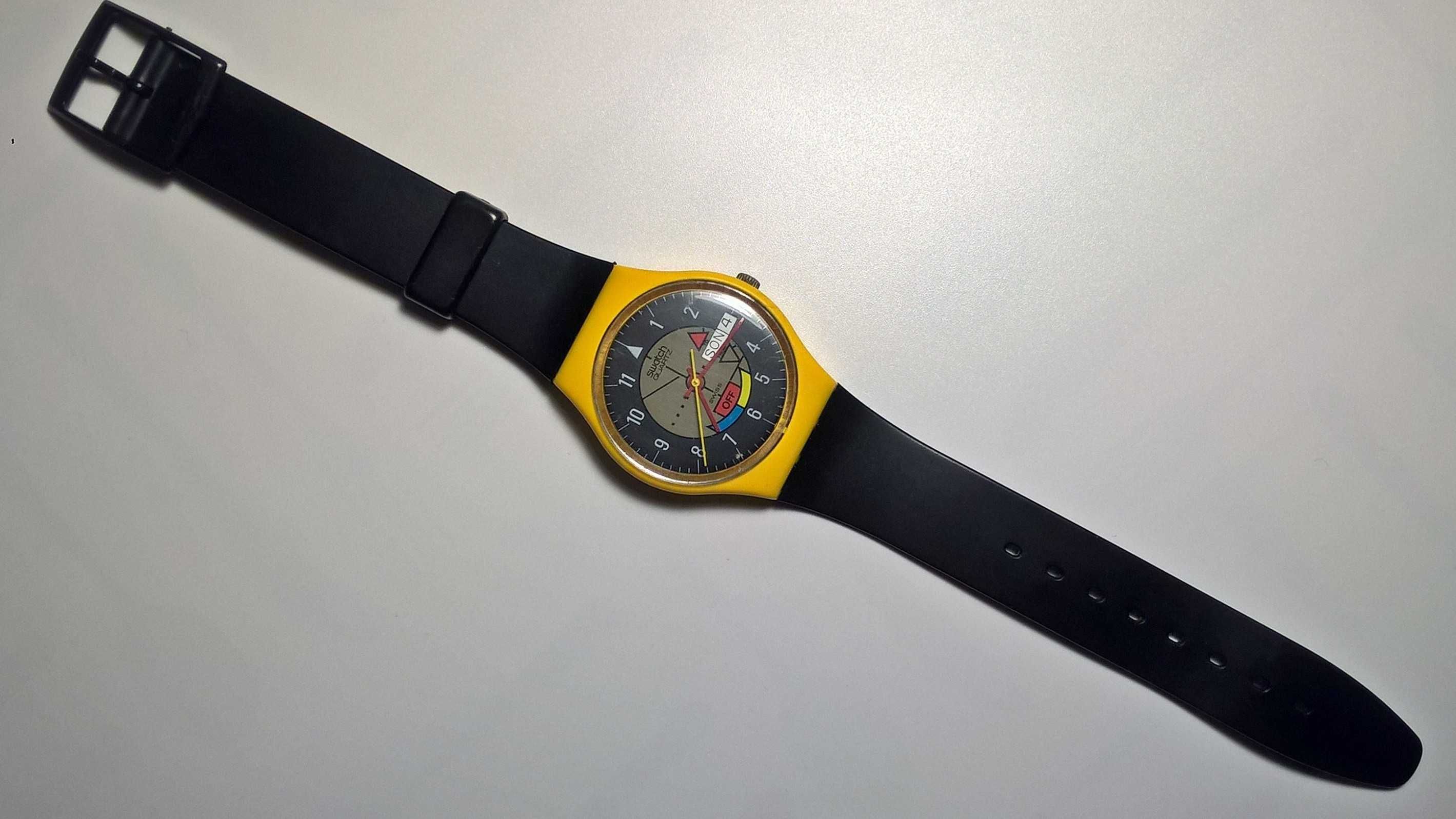 SWATCH Yamaha Racer 1985 ceas colectie vintage