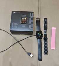 Смартчасовник Amazfit GTS smartwatch + подарък две каишки!!