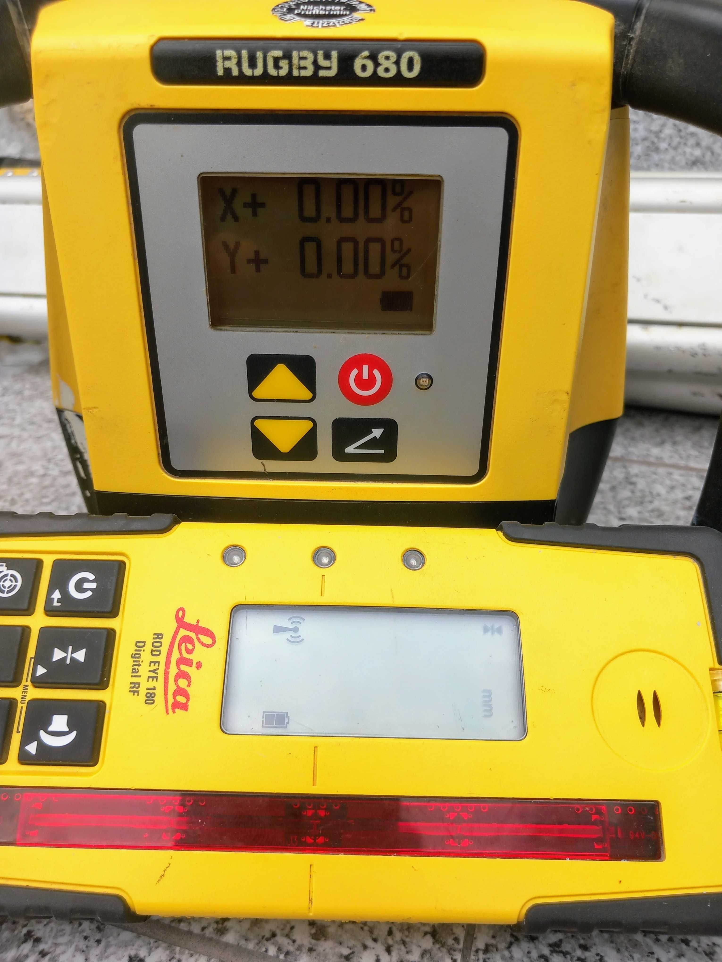 Ротационен лазерен нивелир Leica Rugby 680/ 635 nm