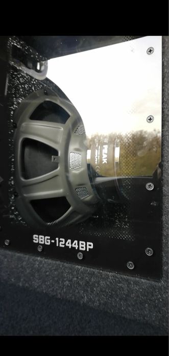 Subwoofer Alpine SBG-1244BP