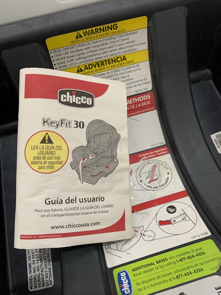 Продается детское автокресло Chicco KeyFit 30