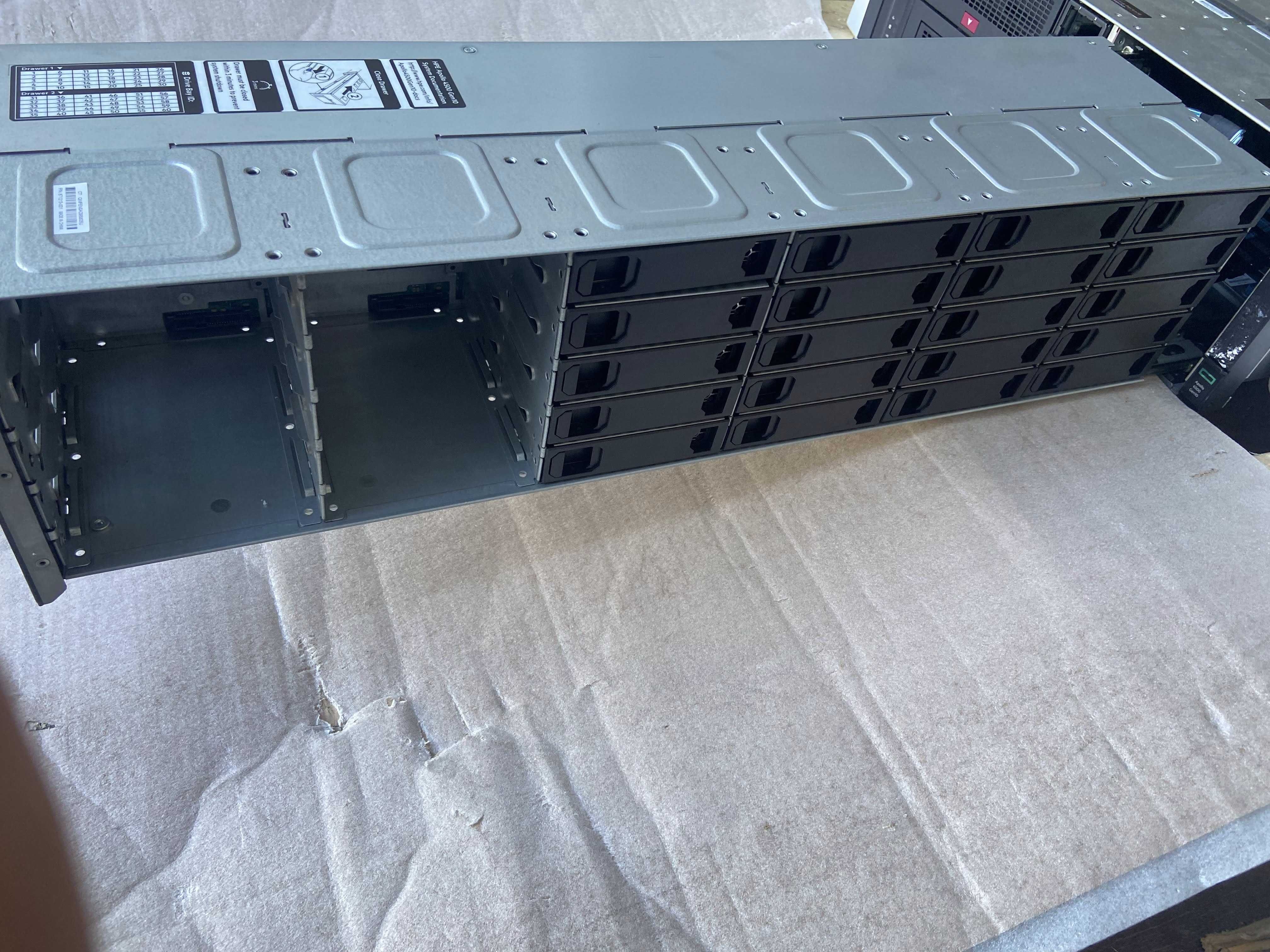 HPE Apollo 4510 Gen10 60x LFF, 128GB DDR4, E208i-p RAID storage сървър