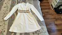 Платье белое нарядное 44р