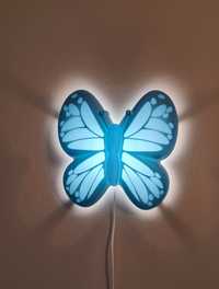Лампа Пеперуда в синьо