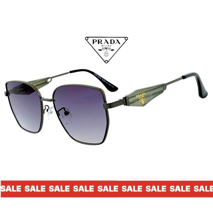 Prada 2026 дамски слънчеви очила с интересна рамка и UV400 Защита