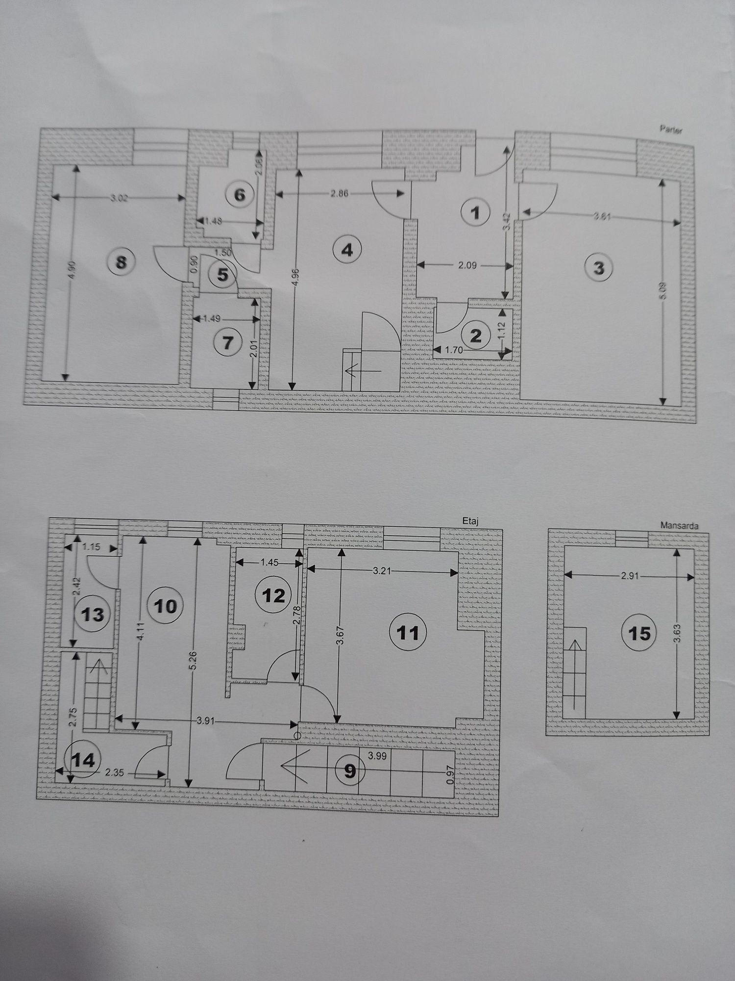 Vand casa,4camere,114 mp utili în Rasnov,central,