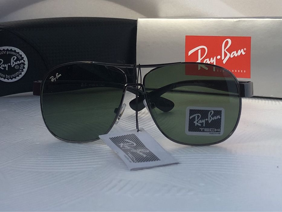 -22% Намалени Класически мъжки слънчеви очила минерално стъкло 2 цвята