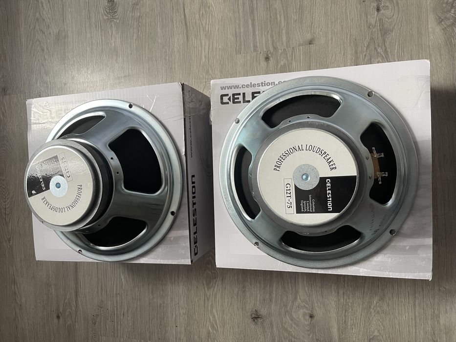 De vanzare doua Celestion G12T-75 16 ohm