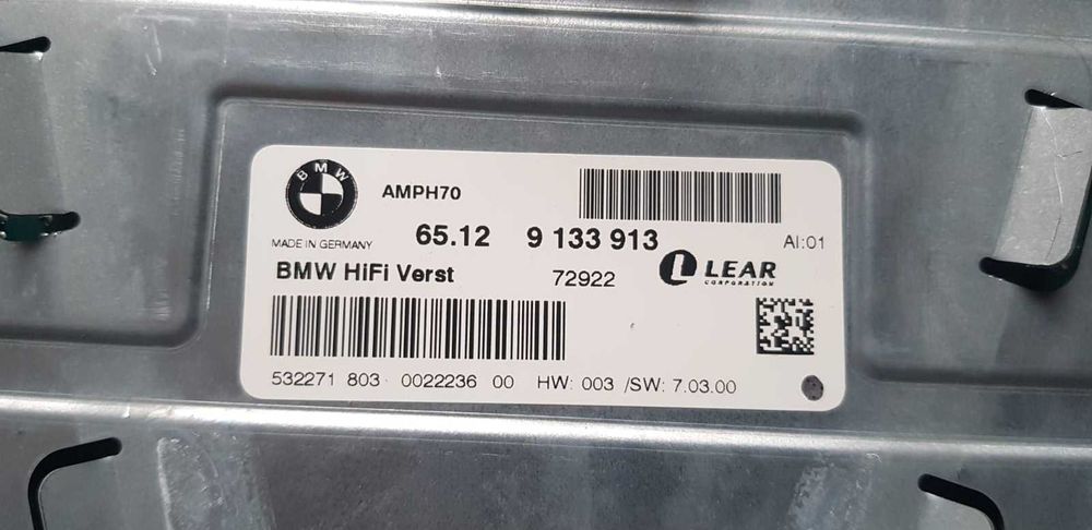 Navigatie Amplificator Subwoofer boxa Joystick BMW F30 F20 F10 E70