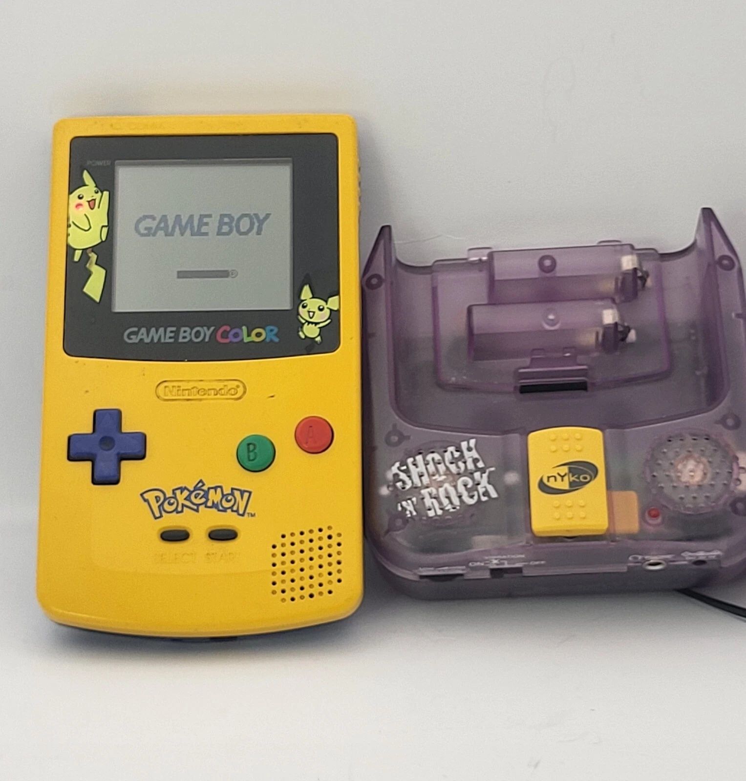 Nintendo Game Boy Color Limited Edition Pikachu Pokemon CGB 001 [CEAS]