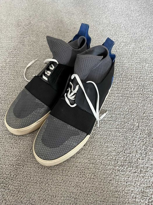 Balenciaga gri originali high-top – foarte frumoși