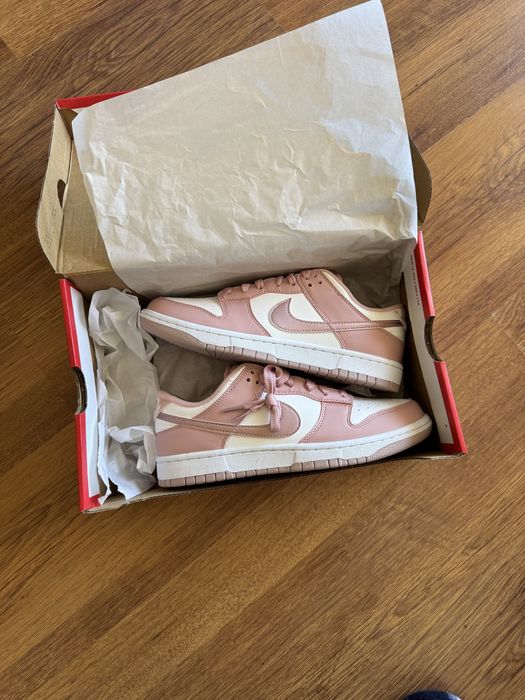 Nike Dunk Low Pink Velvet дамски обувки кецове маратонки