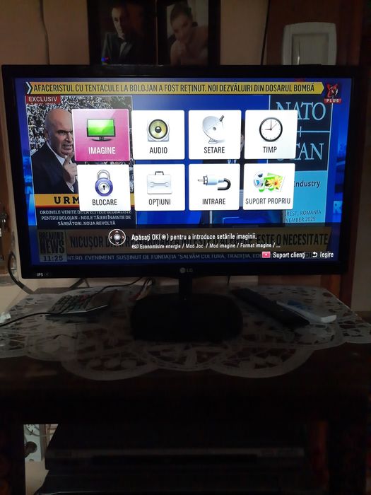 Vând televizor led LG FULL HD diagonala 70 cm cu telecomanda