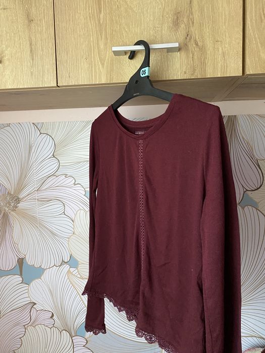 Bluza maneca larga cu model