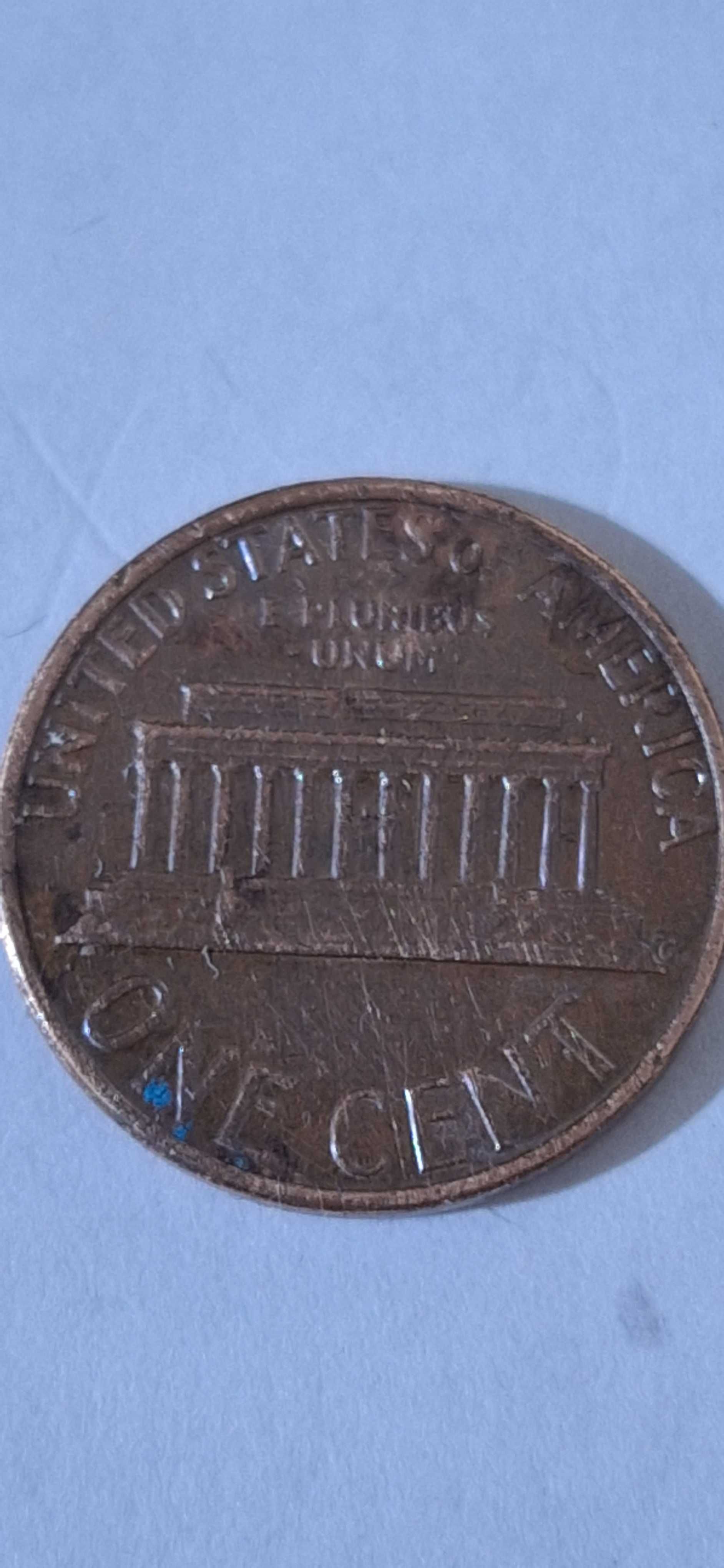 3 monede one cent USA 1942(foarte rara) 1979 1997
