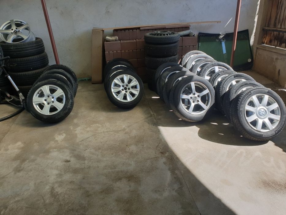 Set jante aliaj  diferite modele