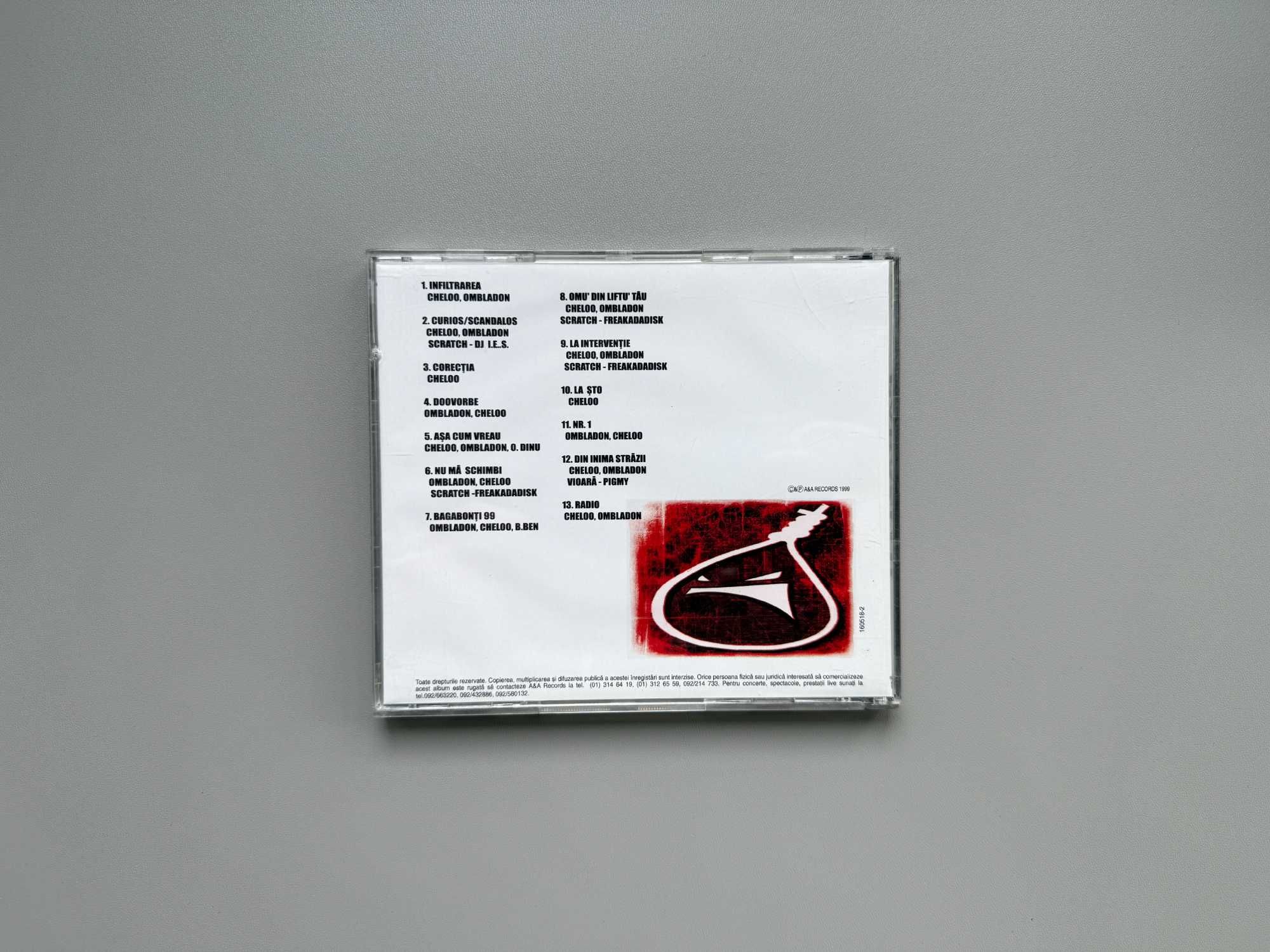 Parazitii - Nicio Problema CD 1999