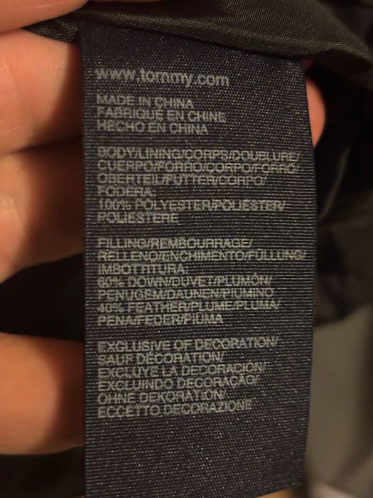 Vesta Puf Tommy Hilfiger