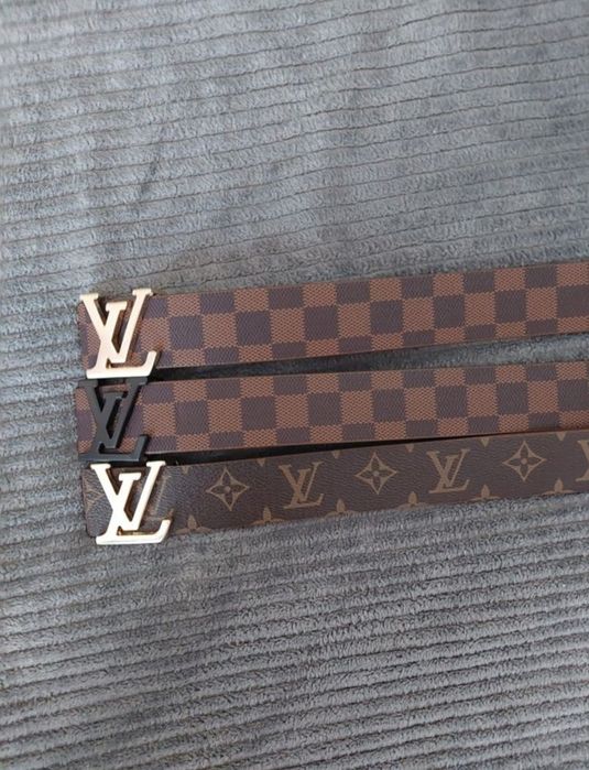 Curea LV Louis Vuitton piele barbati și dame
