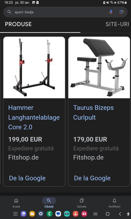 Aparate fitness antrenament de toate