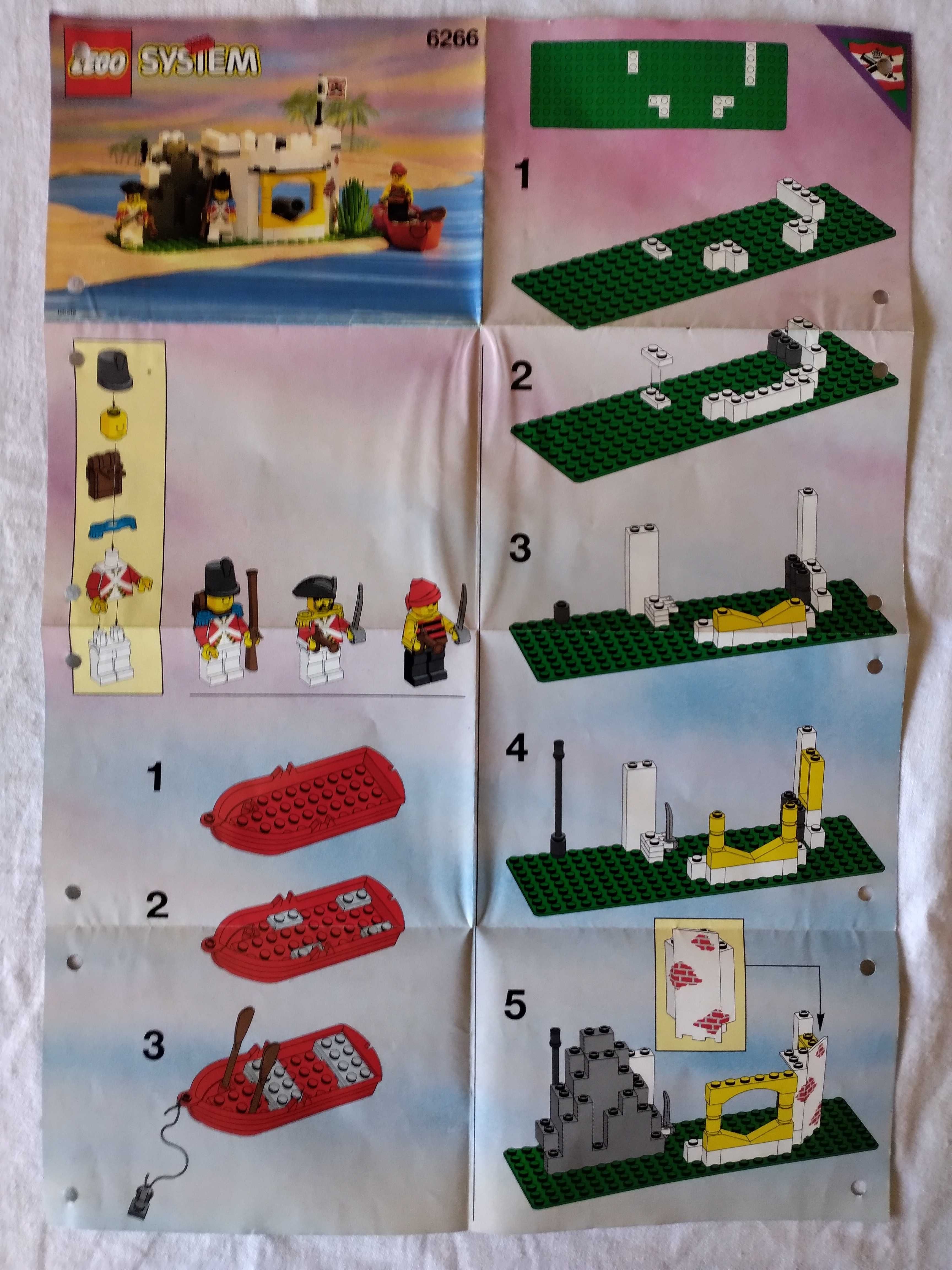 Lego Pirates 6266 Cannon Cove + инструкции