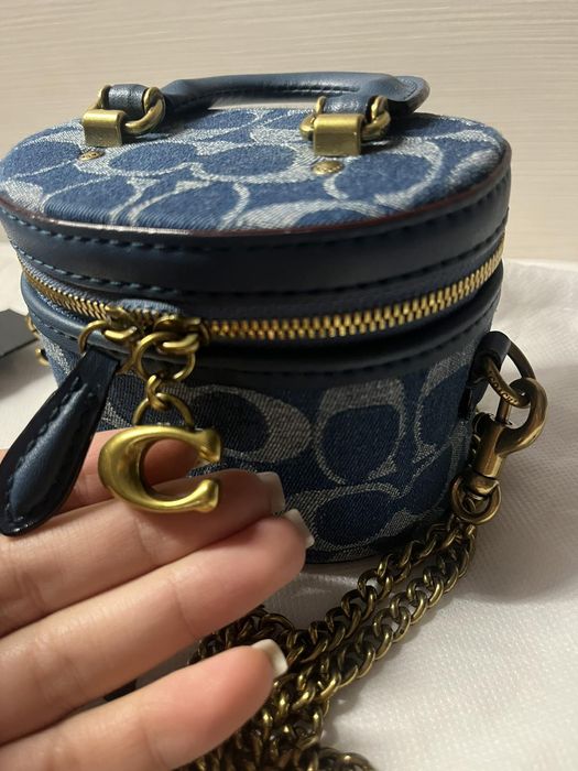 Чанта Coach Коуч Denim Trail