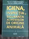 carte Igiena, Inspectia si siguranta alimentelor de origine animala
