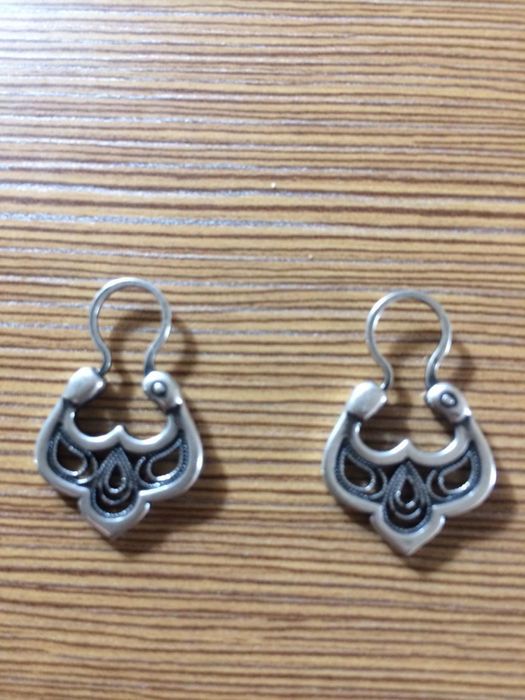 Серьги серебряные