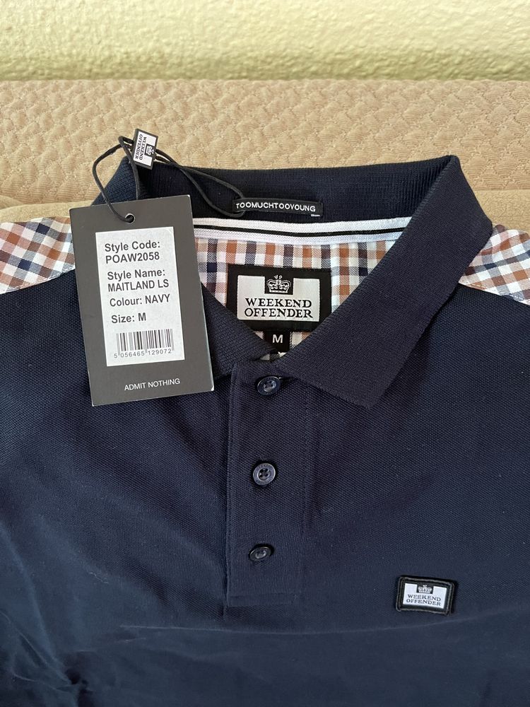 НОВО! Weekend Offender блуза с яка
