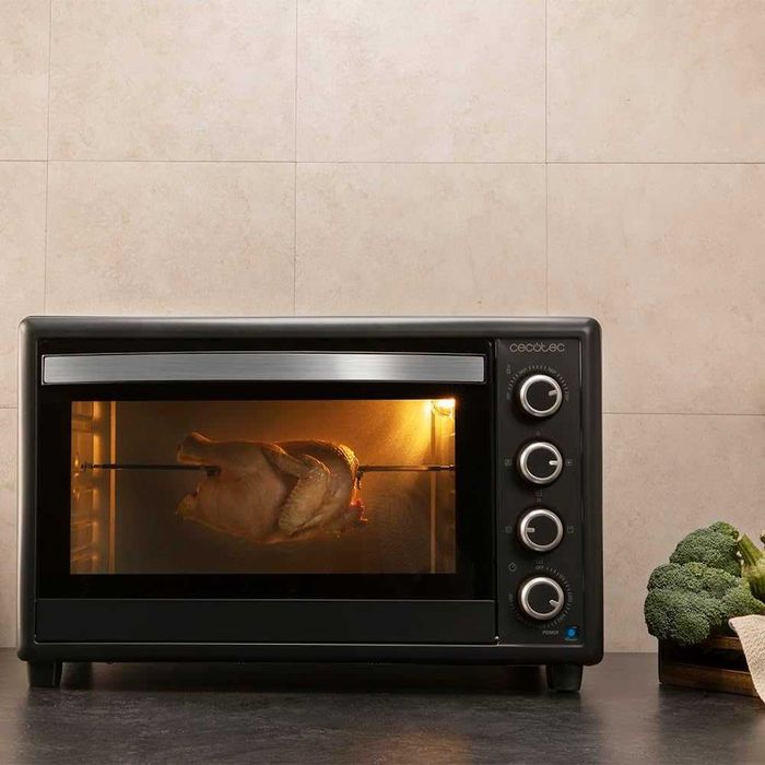 Готварска печка Cecotec Bake&Toast 6090 Black Gyro 2200W Фурна