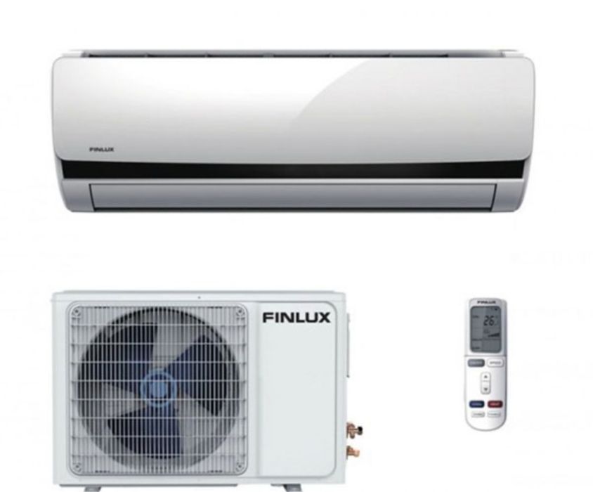Климатик Finlux FDCL-12DC46GFH – 12 000 BTU, инвертор, отлично състоян